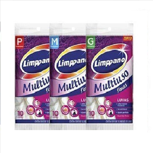 Guantes Finos Multiuso P/M/G 10 un