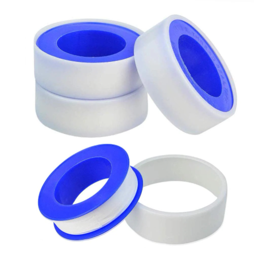 Cinta Teflon Azul Blanca