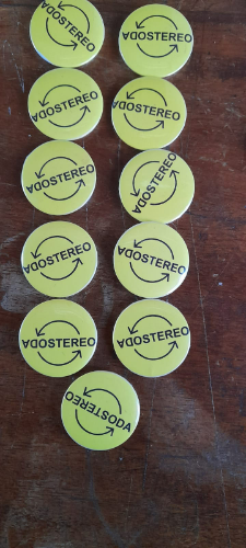 Pin Soda Stereo/logo redondo