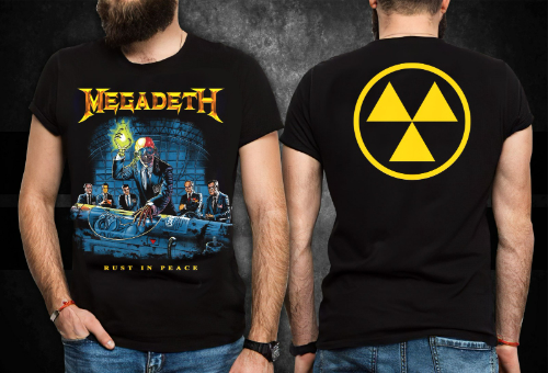 Polo Megadeth/Rust  in piece (l)
