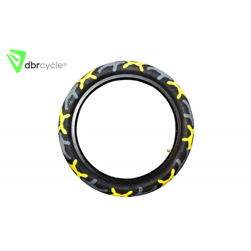 Llanta 20x2.40 Everbest Blk/Grey/Yellow