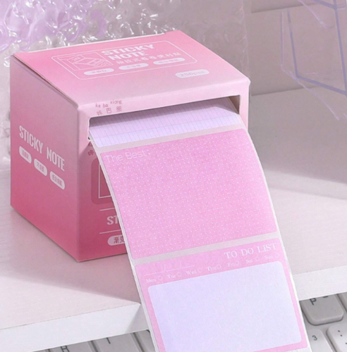 STICKY NOTE ROLLO DE POST IT DE 256 UND