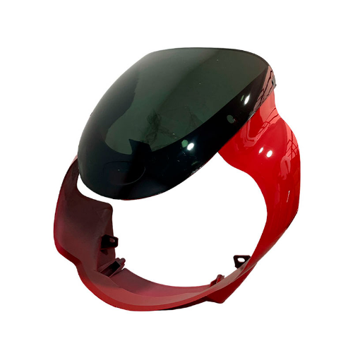 carenaje visor discover 135 rojo