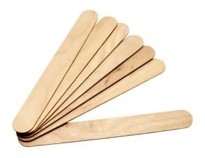 Paletas de madera gruesas 100 cada caja