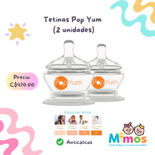 Tetinas Pop Yum