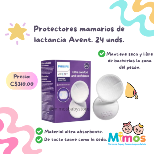 Protector de Lactancia Avent 24 pzas