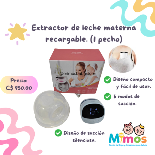 Extractor Recargable (1 Pecho)