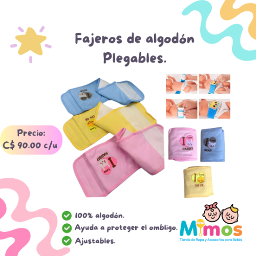 Fajeros Plegables de algodón