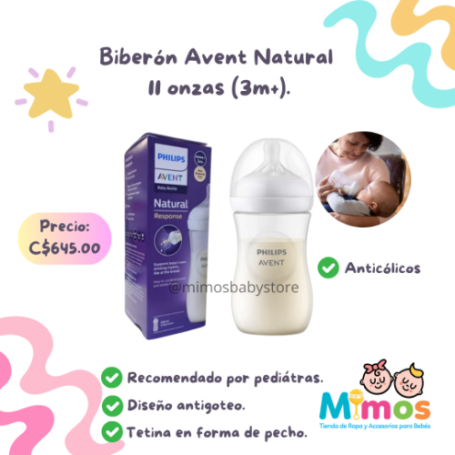 Biberón Avent 11 onzas (3m)