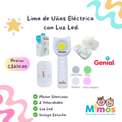 Lima de uña Eléctrica Genial