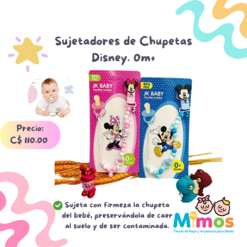 Sujetador de Chupeta Disney