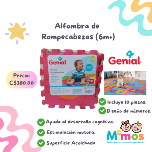Alfombra Rompecabeza Genial