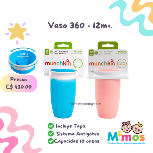 Vasos 360 grados 10 onzas