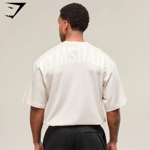 Power T-Shirt - Oat White(S)