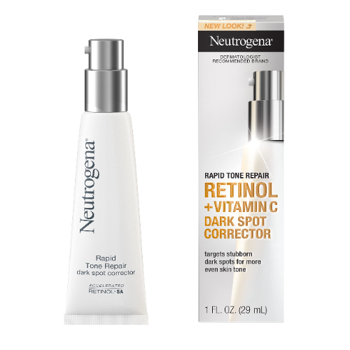 Neutrogena Rapid Tone Repair Retinol  Vitamin C Dark Spot Corrector