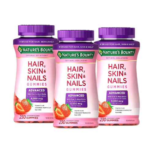 Nature's Bounty Hair, Skin & Nails Gummies Advanced 80 unidades
