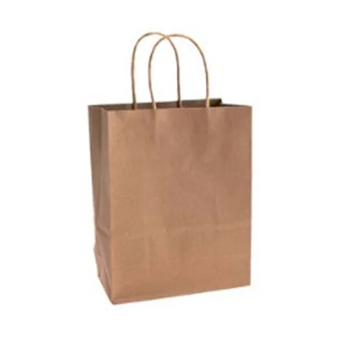 BOLSA COTILLON C/ASA MARRON