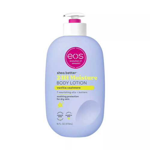 Loción corporal EOS Shea Better Moisture - Vainilla y cachemira - 16 onzas líquidas