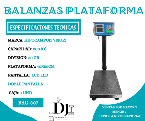 BAG-307 HIPOCAMPO  300KG 1P T/P 50X45