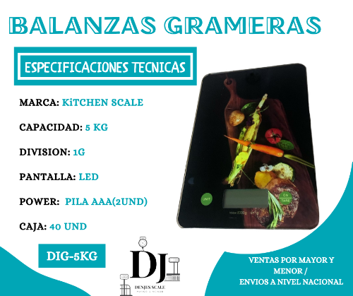 G-PLA-GRAMERA PLASTICO 5 KG PLANO