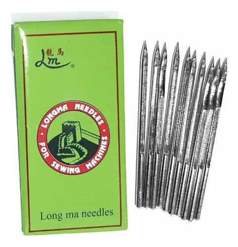 AGUJAS PARA COSEDORA DE SACOPA 10PZ