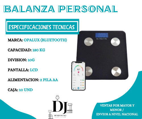 BT-180H-BALANZA BLUETOOTH