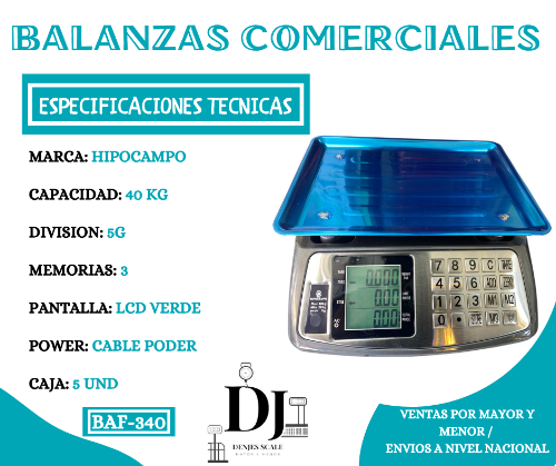 BAF-340 HICAMPO 40 KG-1G X5PZ