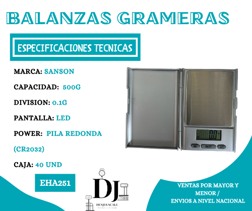 EHA-901-BALANZA JOYERA KAMBOR 100G