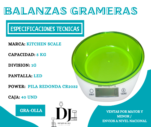 GRAMERA TIPO OLLA