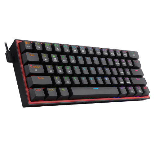 Teclados Redragon Fizz Pro Black red switch spanish wireless K616-RGB B SP