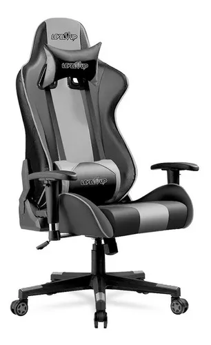 SILLA GAMER ZEUS PRO GRIS