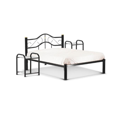 CAMA IMPERIAL 2 PLAZAS C/PARRILLA