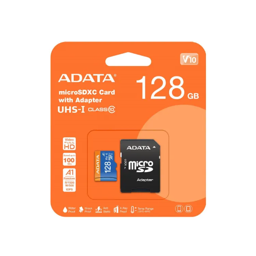 MEMORIA MICRO SD ADATA 128GB CLASE 10