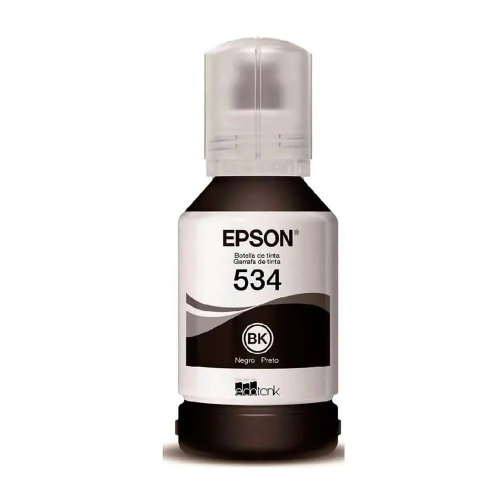 BOTELLA EPSON T534120-AL NEGRA PIGMENTADA - NUEVA SERIE M (M1120 - M2170 - M3170)(11,000 PAGINAS)