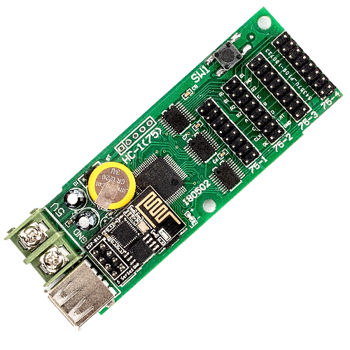 Tarjeta para letreros led