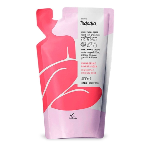 repuesto de crema tododia de frutos rojos