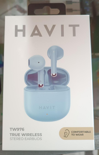 AUDIFONOS BLUETOOTH HAVIT TW976 AZUL