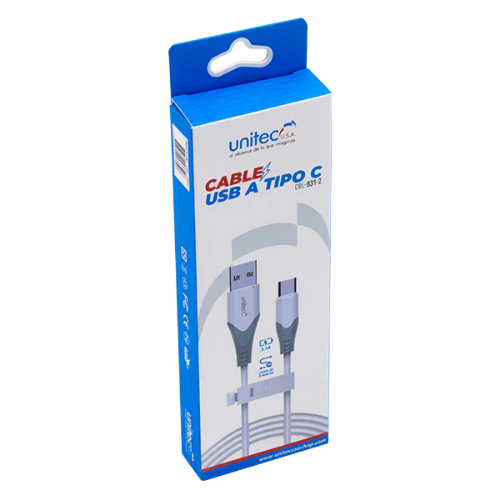 CABLE TIPO C A USB 3.1 UNITEC 2M