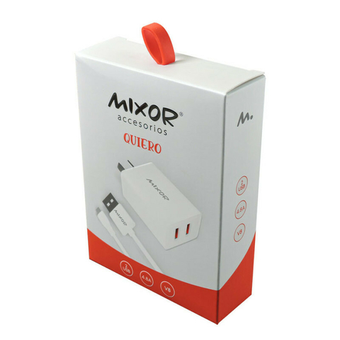 Cargador 220v MIXOR Tipo C QUIERO 4.8 A