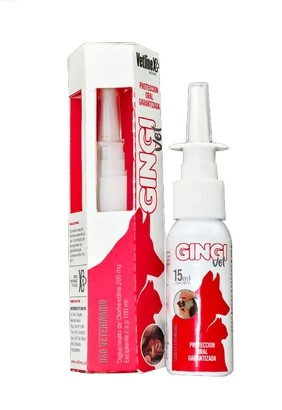 GingiVet Enjuague Bucal para Mascotas Perros y Gatos 30ml -  Vetlinex