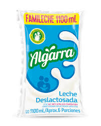 Leche Uht Deslactosada /Semidescremada Bolsa Algarra