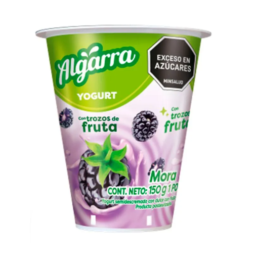 Algarra Yoghurt Batido Mora Vaso 150 g
