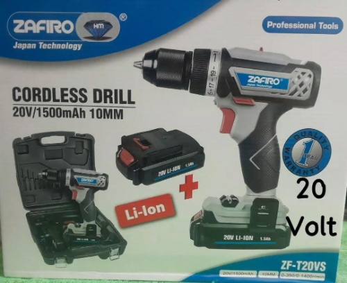 TALADRO 20 VOLT SAFIRO