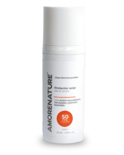 Protector solar piel grasa 50 ml Amore Nature