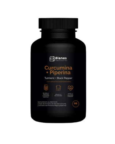 Curcumina piperina 90 cap Blanes