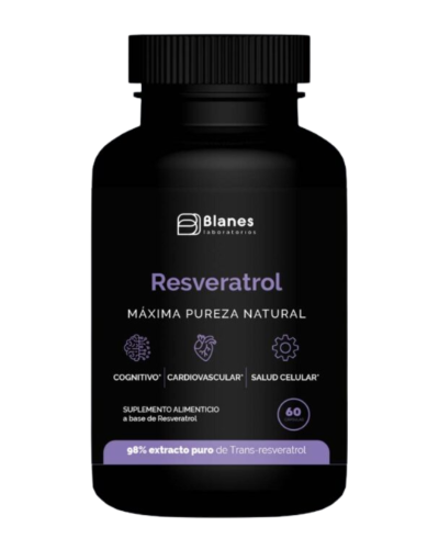 Resveratrol puro 60 cap Blanes