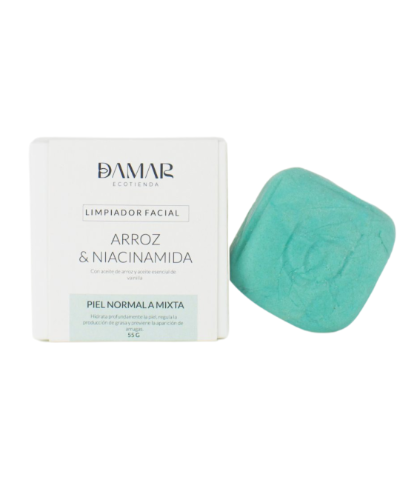 Limpiador facial piel normal y mixta 55 g Damar