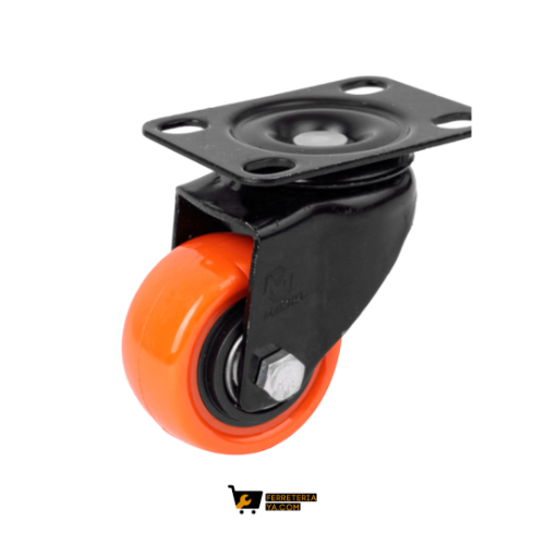 Rodachina 3" Naranja