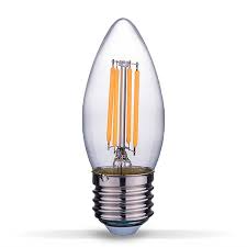 BOMBILLO LED TIPO VELA 4W E27 LUZ CALIDA EXCELITE