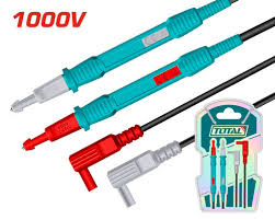 CABLE DE PRUEBA PARA MULTIMETRO 1000V 100CM INDUSTRIAL SUPER TOTAL